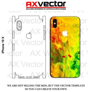 Iphone 5 skin template vector free
